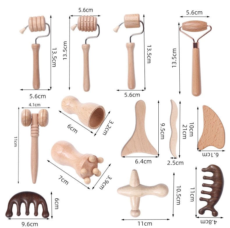 Amazon деревянный соскоб массажный набор успокаивающий сидячий на работе