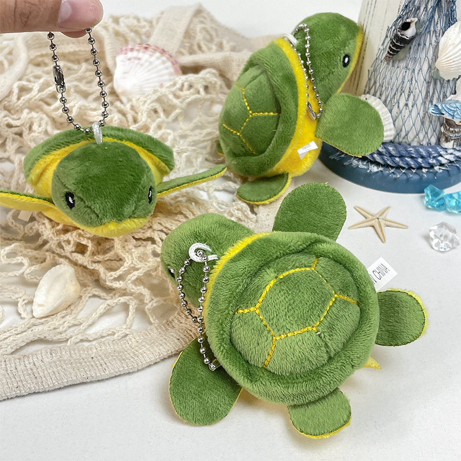1 Piece Tortoise Bag Keychain PP Cotton Plush Unisex Simple Style Keychain display picture 5