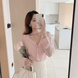 时尚休闲套装;连衣裙;女式针织衫