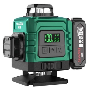 Yagu 8/12/16 Line Infrared Level Meter High-Precision Strong Light Thin Line Laser Wall-Mounted Outdoor Green Light Automatic