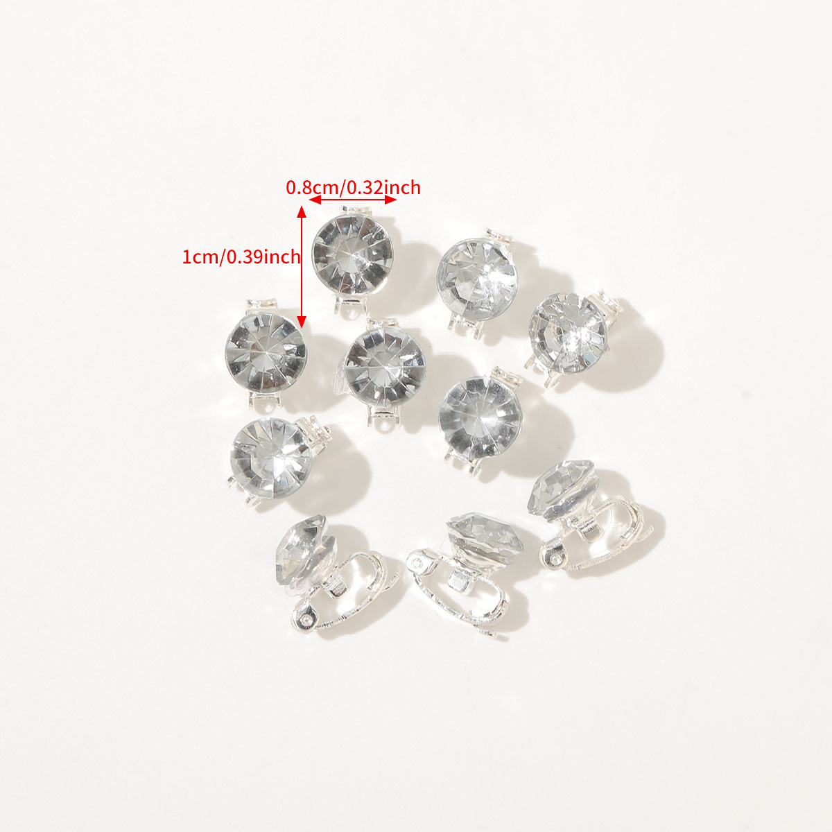 Shiny Women's Geometric Rhinestone Hair Clip display picture 6