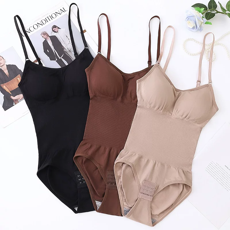 Топ с чашечками, Bodysuit, пояс для талии, белье для коррекции формы бедер, обновленная версия, плотный, утягивающий эффект, облегающий