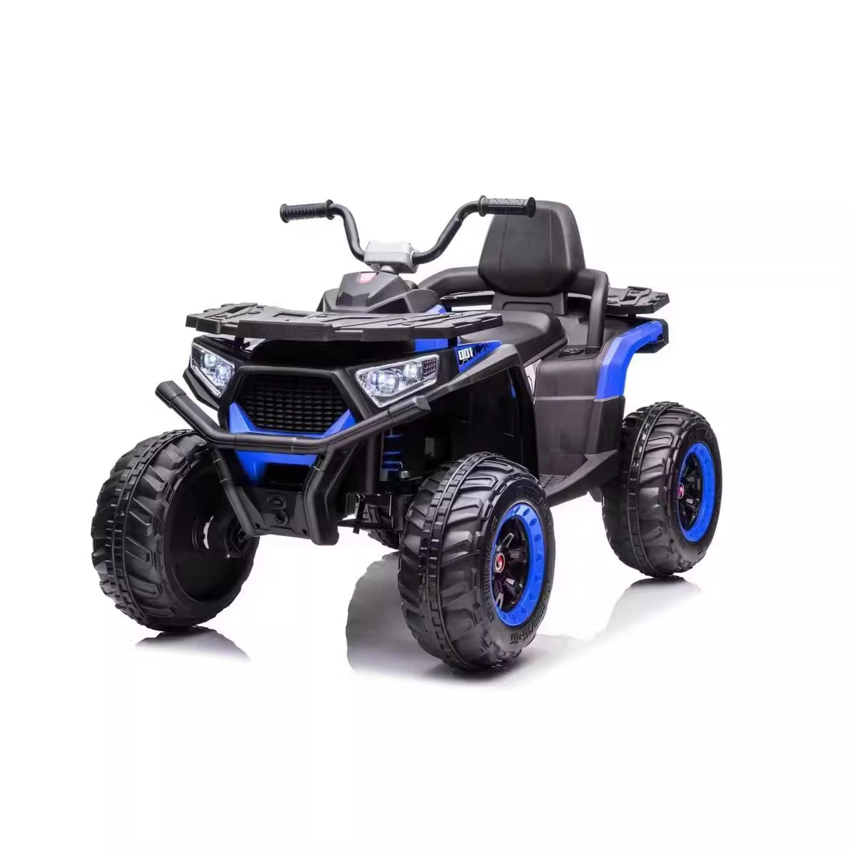 Motocicleta eléctrica de cuatro ruedas todoterreno grande para niños con control remoto para adultos, niños y niñas cargar coche de playa