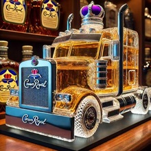 �羳��Ʒ Semi Truck Whiskey Bottle ��܇��ʿ�ɾ�ƿ����ƿ