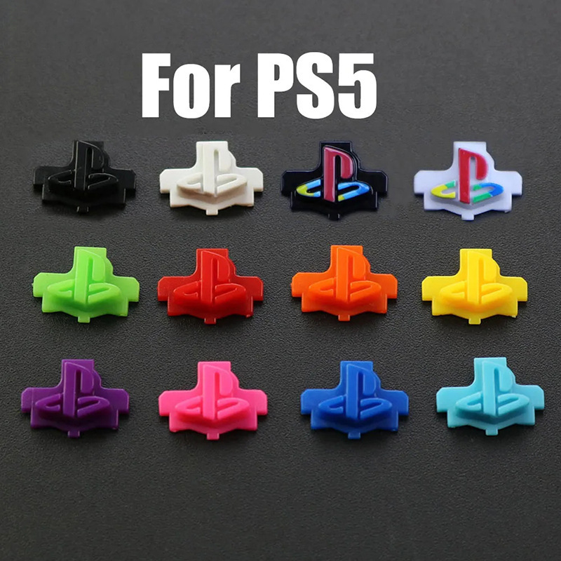 适用索尼PS5logo键 PS5按键  PS5十字彩色按键  PS5菜单彩色按键|undefined