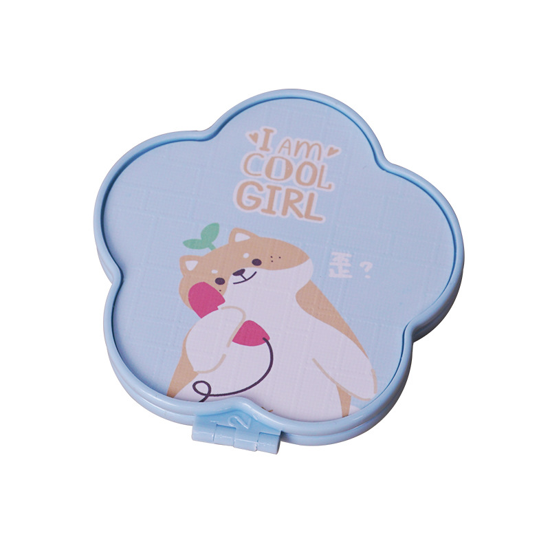 Espejo de regalo de dibujos animados Espejo de dibujos animados Espejo de dibujos animados portátil Mini Espejo pequeño lindo Espejo pequeño Espejo de maquillaje