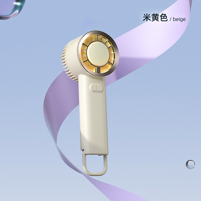 国境を越えた七彩電動渦ポケットファン携帯ネット赤充電ミニ手持ちファン夏冷凍神器|undefined