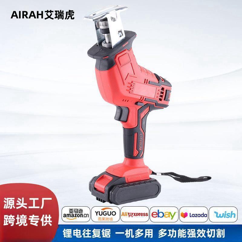 跨境外贸充电式马刀锯家用锂电往复锯多功能小型修枝锯锂电马刀锯