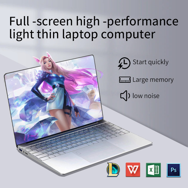 【15.6inch N5095】 15.6inch Laptop Fingerprint Unlock + Keyboard Backlight Laptop Notebook 【15.6inch N5095】 15.6inch Laptop Fingerprint Unlock + Keyboard Backlight Laptop Notebook