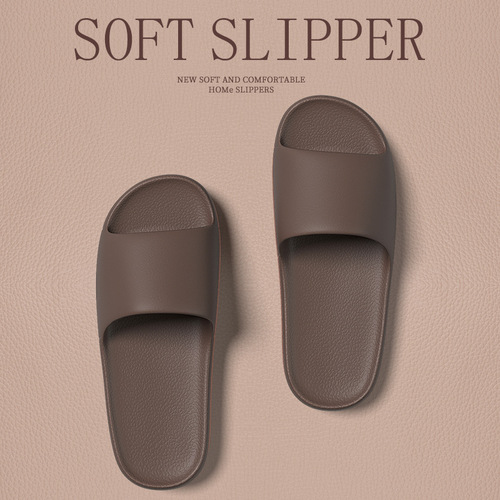 Light and simple eva slippers wholesale household women's summer bathroom non-slip men's soft-soled sandal slippers for men