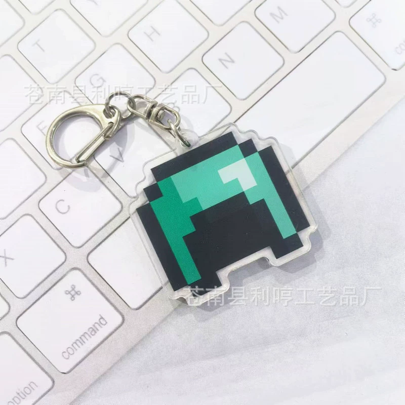 Cartoon acrylic keychain, backpack accessory