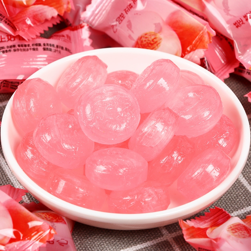 Хард-кэнди свадебная конфета персиковый вкус 500 г пакетированная конфета Рождество детские ностальгические закуски