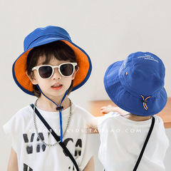 Sun protection hat children sun hat boy summer boy fisherman hat baby hat breathable girl sun hat spring and autumn