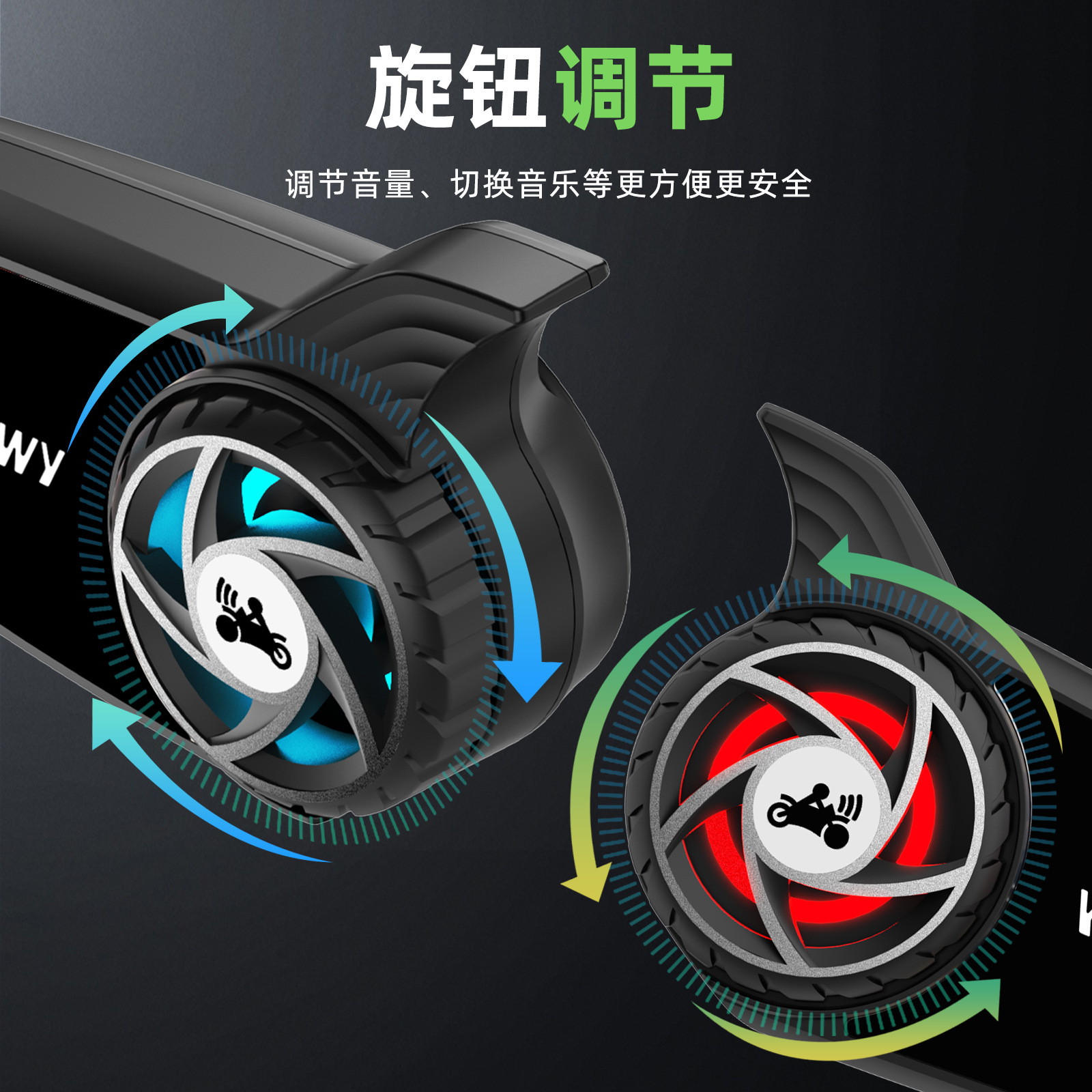 Xinowys8Pro Motorcycle Helmet Bluetooth Headset Helmet Intercom Bluetooth Headset for 8+ People 1000m Waterproof
