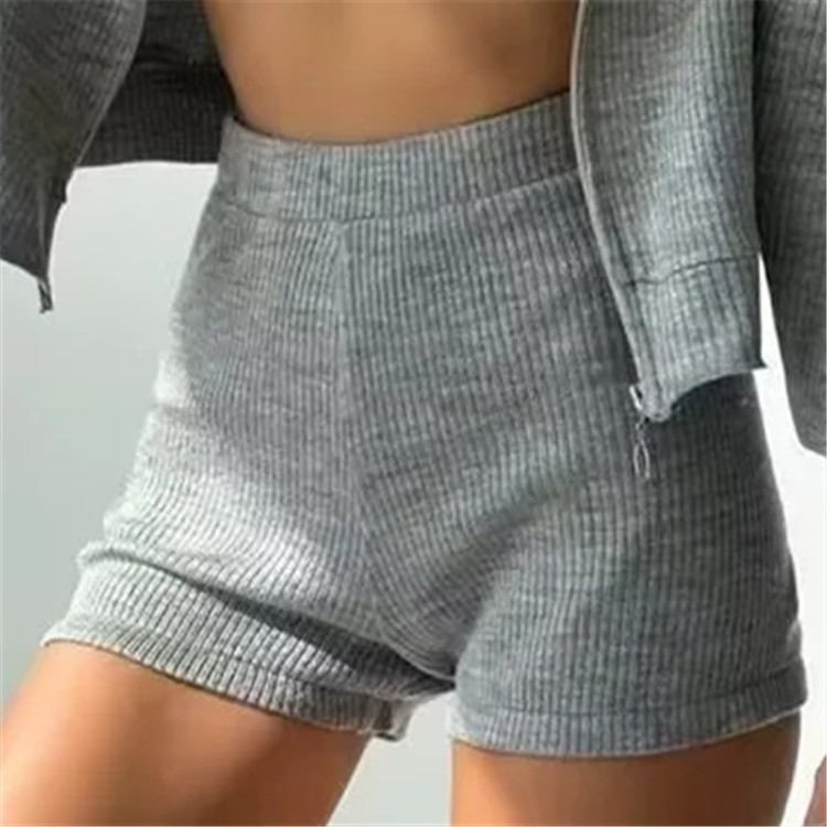 European And American Fitness Yoga Pants Shorts Spring And Summer High Waist Letter Printed Loose All-match Sports Hot Pants