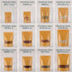 Frosted window Kraft paper self-standing self-sealing bag dried fruit casual snack self-sealing self-standing packaging bag tea packaging bag