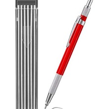 厂家直供 工程笔 笔内带银芯+银色笔芯  银色笔芯 工程笔套装