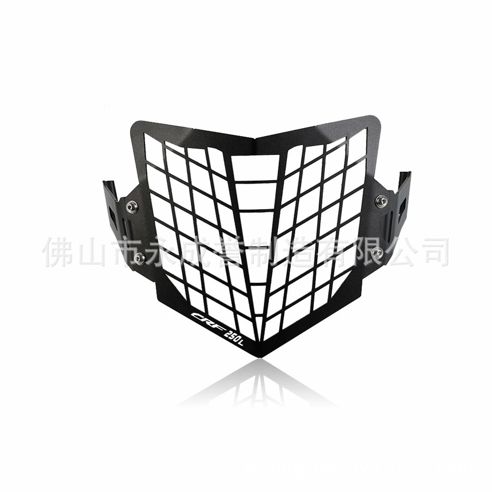 (2개) 혼다 CRF250L/M CRF300L 수정 헤드 라이트 커버 램프 보호 프레임 보호 그물 커버 액세서리에 적합