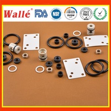 喷涂机柱塞密封圈 耐溶剂防泄漏油漆喷涂设备氟橡胶密封环