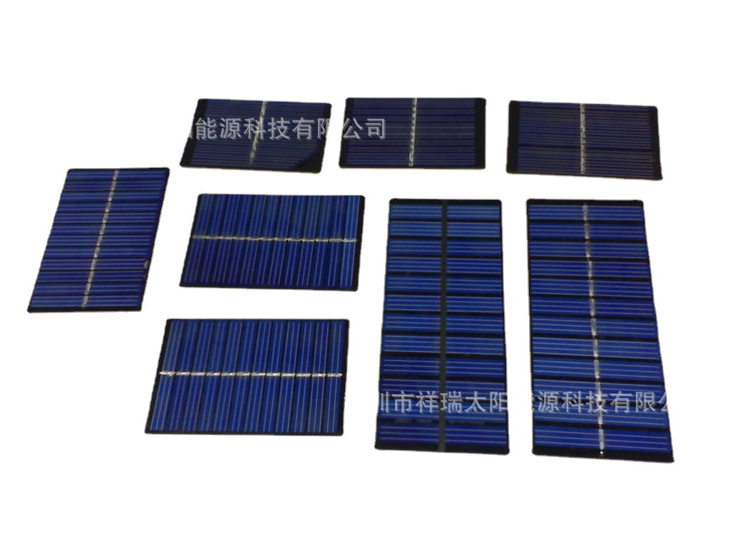 【企业集采】多晶硅太阳能滴胶板 移动电源 净化器用太阳能电池板