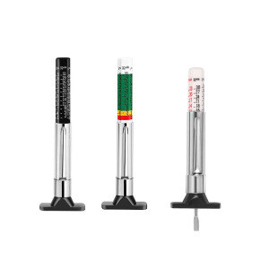 Tire pattern depth gauge 0-25mm tire depth gauge pattern ruler tire pattern ruler tire pattern pen PC-3624/5