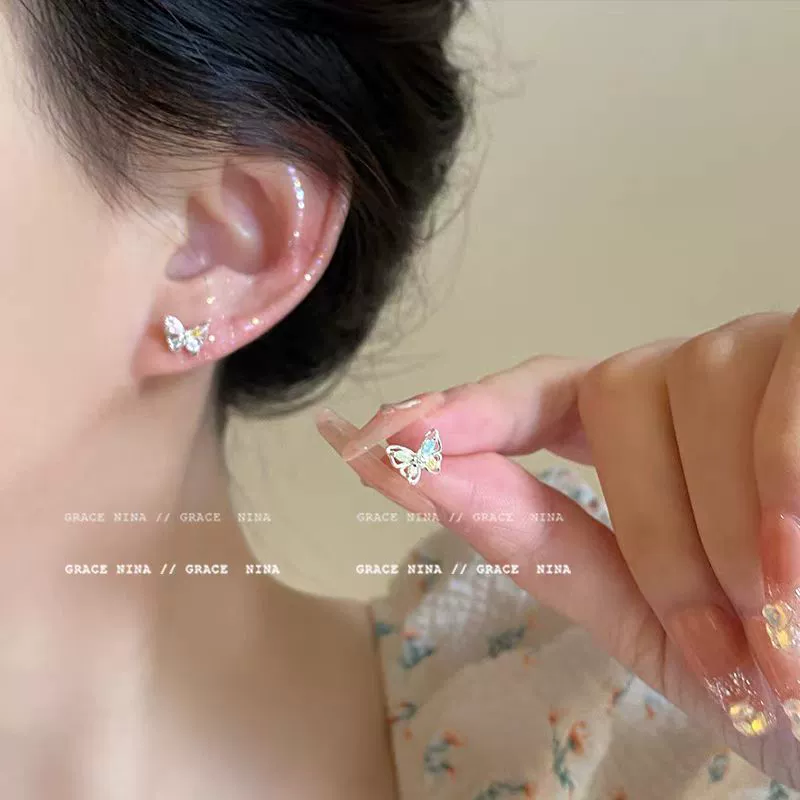 Серебряная игла из жемчуга, циркония, модный универсальный дизайн серьг, образец серебра 925, высокий стиль качества, простой и элегантный дизайн