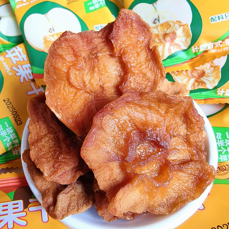 果物と野菜の秘密探偵 煙台干しリンゴ 子供の頃の味 ドライフルーツ ドライフルーツ製品 プリザーブドフルーツ スナック材料はリンゴのみ|undefined