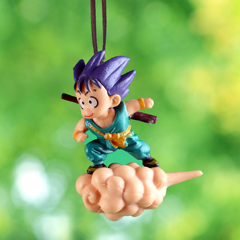 Colgante de automóvil transfronterizo Espejo retrovisor Colgante de automóvil Dragon Ball Colgante de automóvil Colgante de automóvil Nube de salto mortal Wukong