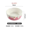 Strawberry flavored dish deep pink