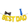 Balloon with letters, set, layout, decorations, electric drill, hammer suitable for photo sessions