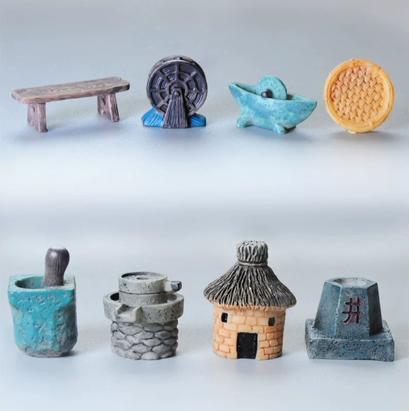Micro landscape, creative seaweed, accessory, doll, rock garden, DIY