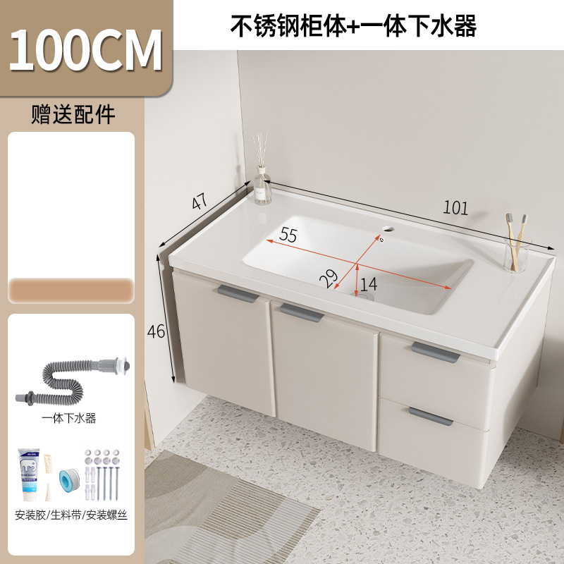 Cajón doble de café con leche 100 - lanzamiento de agua (cuenca plana)