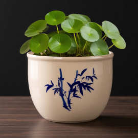 水培花盆无孔水仙花盆陶瓷大号铜钱草睡莲一叶莲碗莲金钱草专用盆