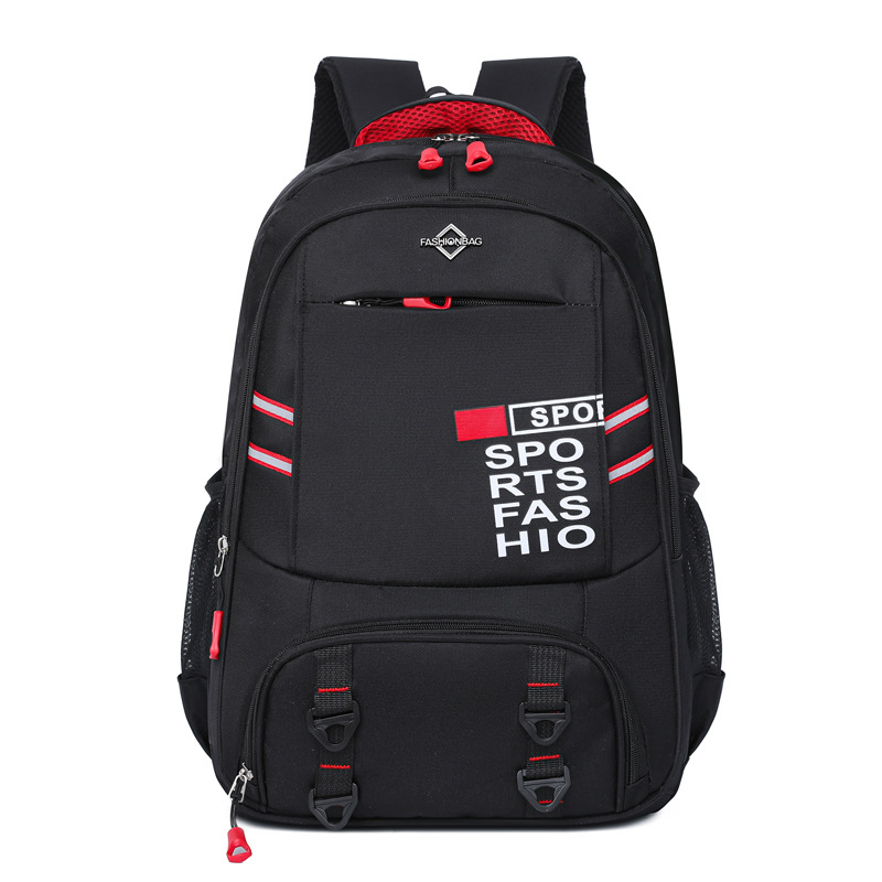 Mochila de negocios de viajes de ocio de nuevo estilo al por mayor mochila de computadora de viaje simple y liviana de gran capacidad para hombres