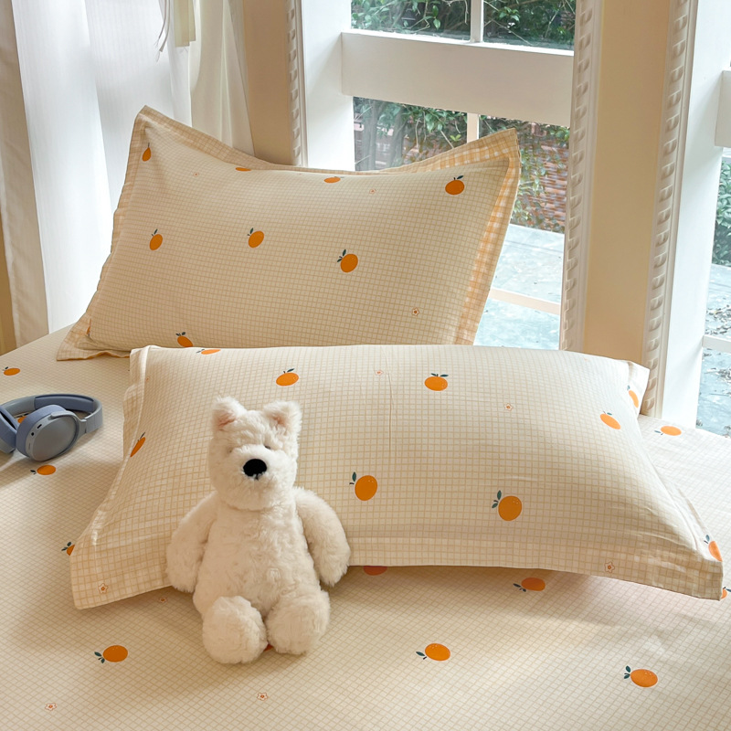 Funda de almohada de algodón Un par de fundas de almohada de algodón puro 48x74 Funda interior de núcleo de almohada para niños domésticos individuales 2025 Nuevo estilo