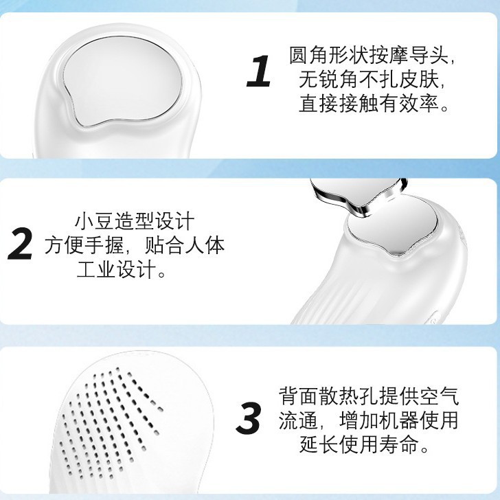 Masajeador Importador Facial con Martillo de Hielo Compresa Fría para Hogar