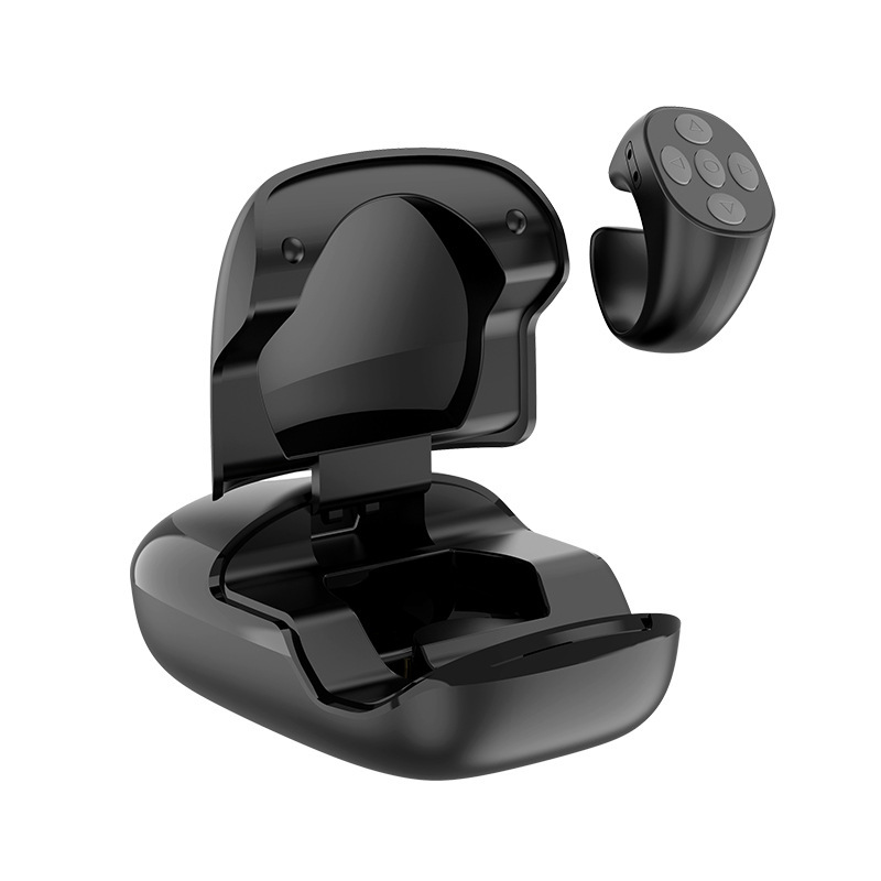 携帯電話bluetoothリモコン電子書籍ページめくり器無線怠け者自撮り神器指先コントローラ共通|undefined