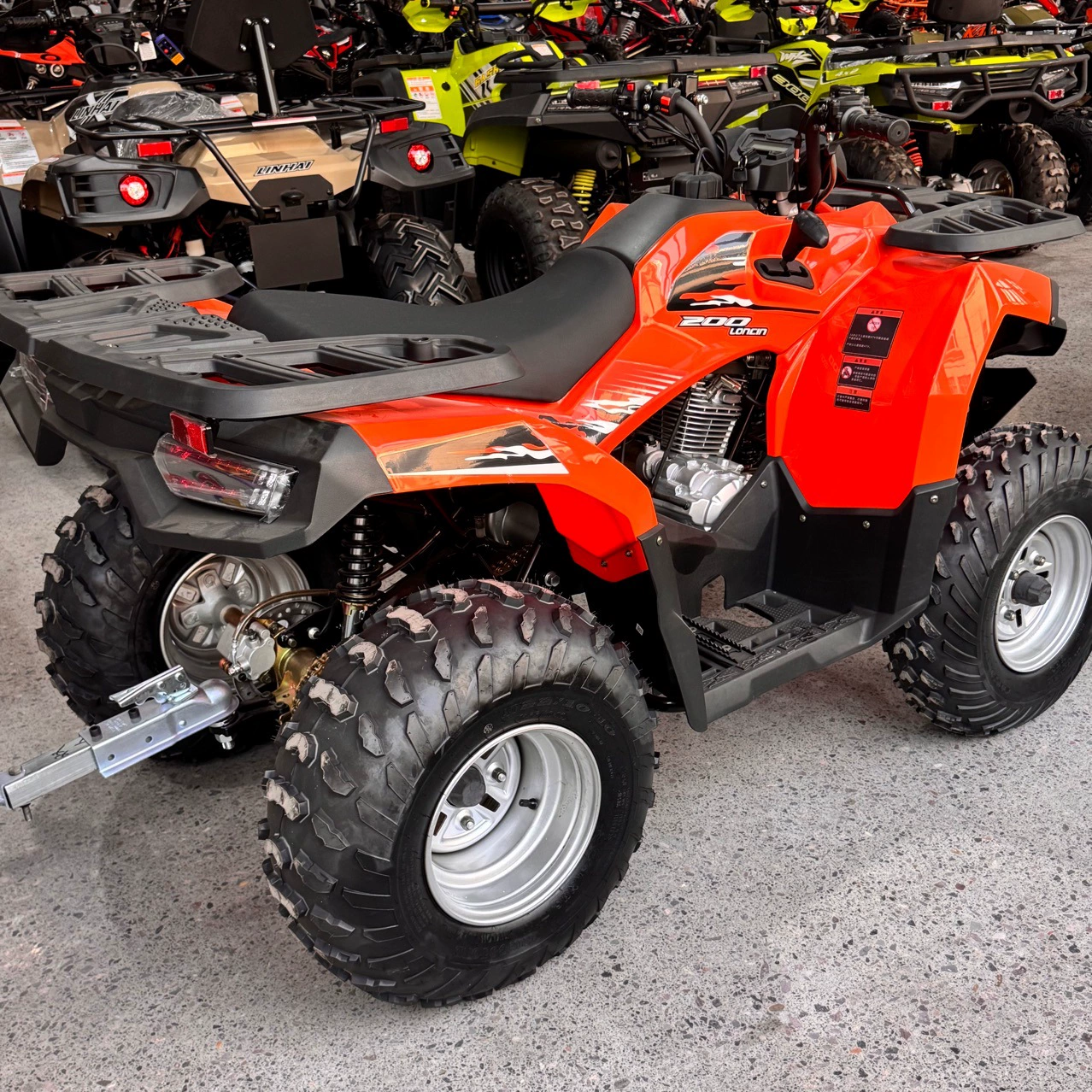 Loncin200 ATV внедорожник 4‑колёсный воздушное охлаждение дисковые тормоза поставляется из физического магазина завода за просмотром товара