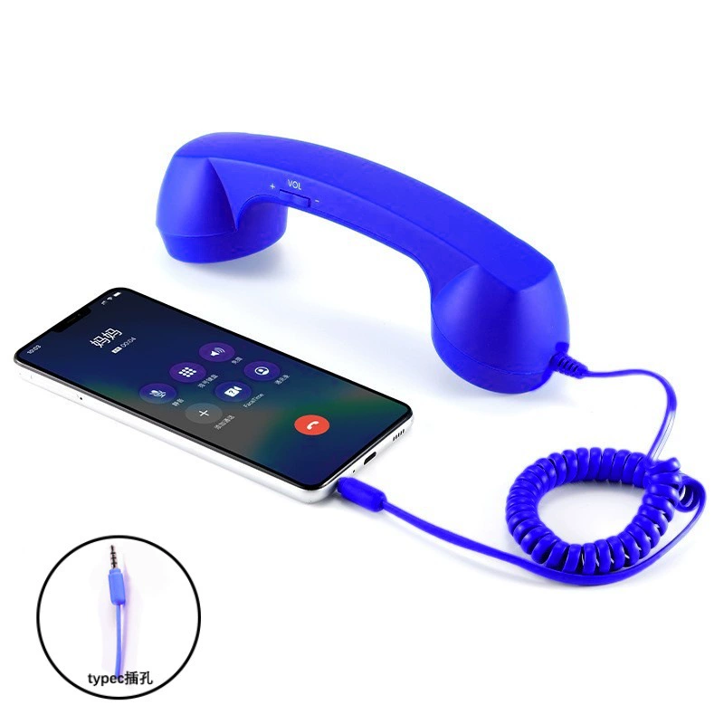 Ретро модный мобильник, антирradiационный микрофон, неоновый телефон, подарок на день рождения