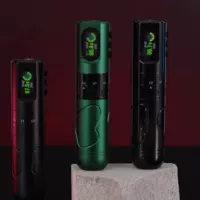 Inkflexo тату-ручка с переменной частотой цветной экран Регулируемый ход батареи ручка Tattoo machine татуировка машина