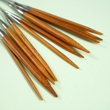 80cm钢丝环形针碳化毛线针编织工具毛衣针蛇针循环针棒针工厂直销