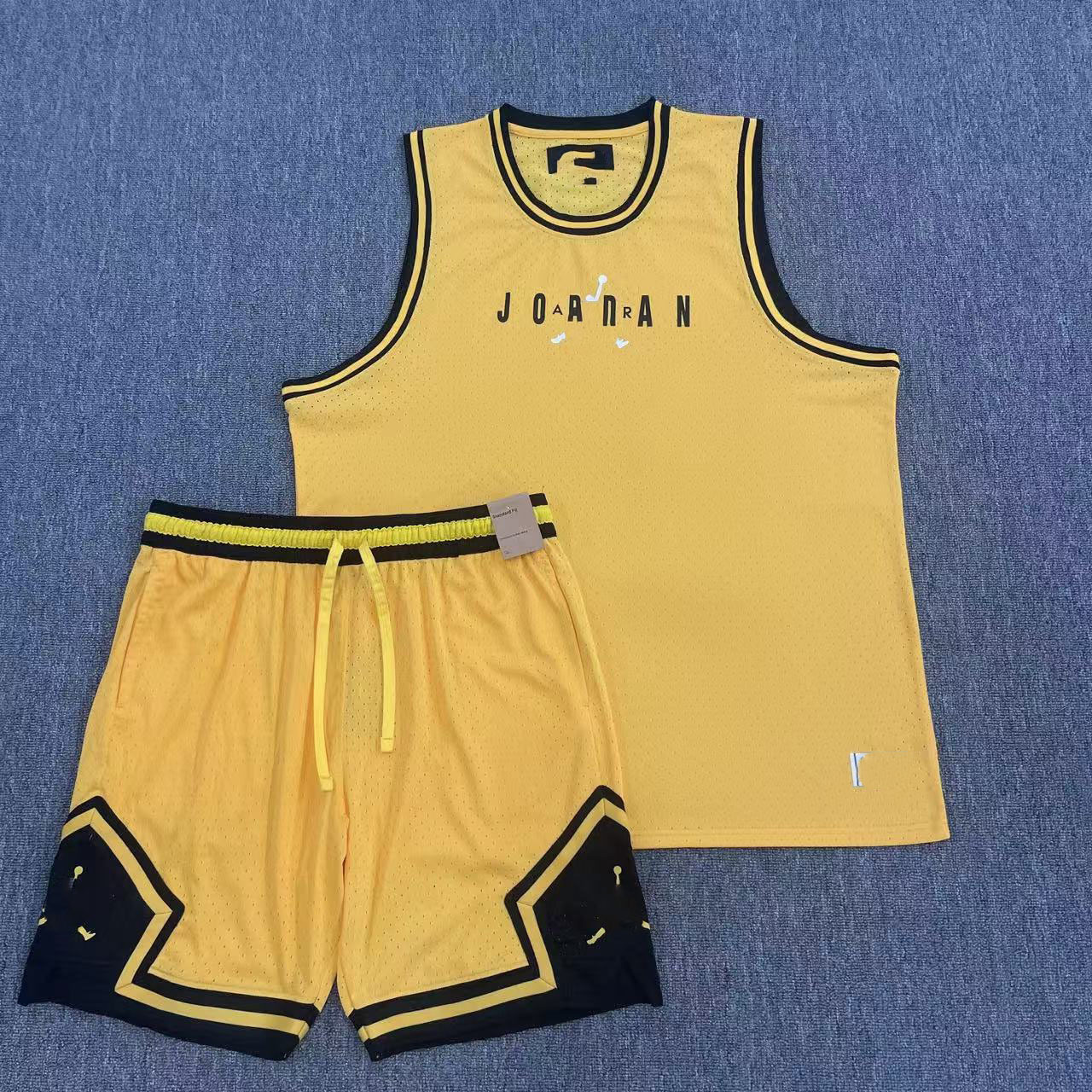 Nuevo chaleco de baloncesto deportivo Flying Man más pantalones cortos secado rápido transpirable relajado diario ocio correr chaleco deportivo image 41