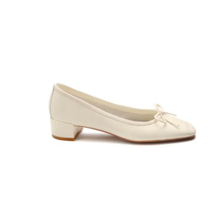 Grape Mama studiolee round toe shallow bow bow showing feet small flat ballet shoes silk single shoes for women