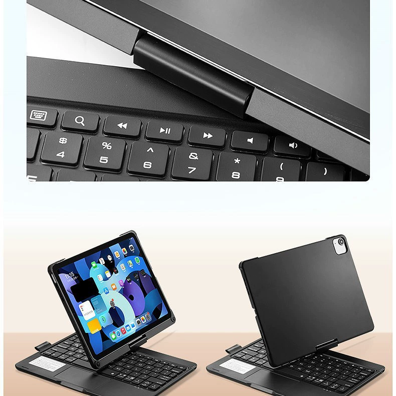 Подходит для клавиатуры iPad 10.2 защитный чехол 10.9 цветная подсветка клавиатуры pro11 вращающаяся сенсорная клавиатура mini6