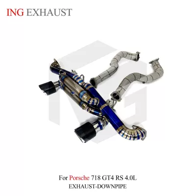 Suitable for Porsche 718 Exhaust pipe