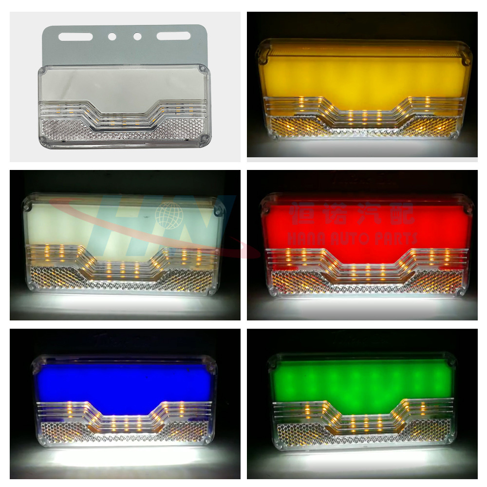 Luz lateral del camión 24V semi-remolque modificado llevó la luz del esquema del camión luz lateral brillante estupenda luz de ancho