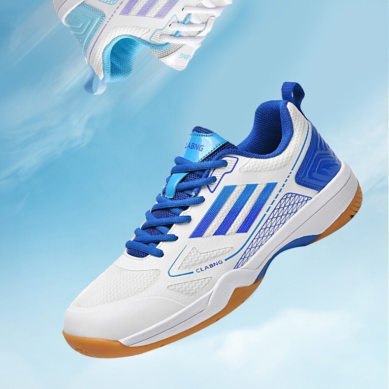 Cross-Border 2026 New Model Badminton Shoes for Men, Breathable Sports Shoes for Women, Table Tennis Competition Training Shoes, Tennis Shoes