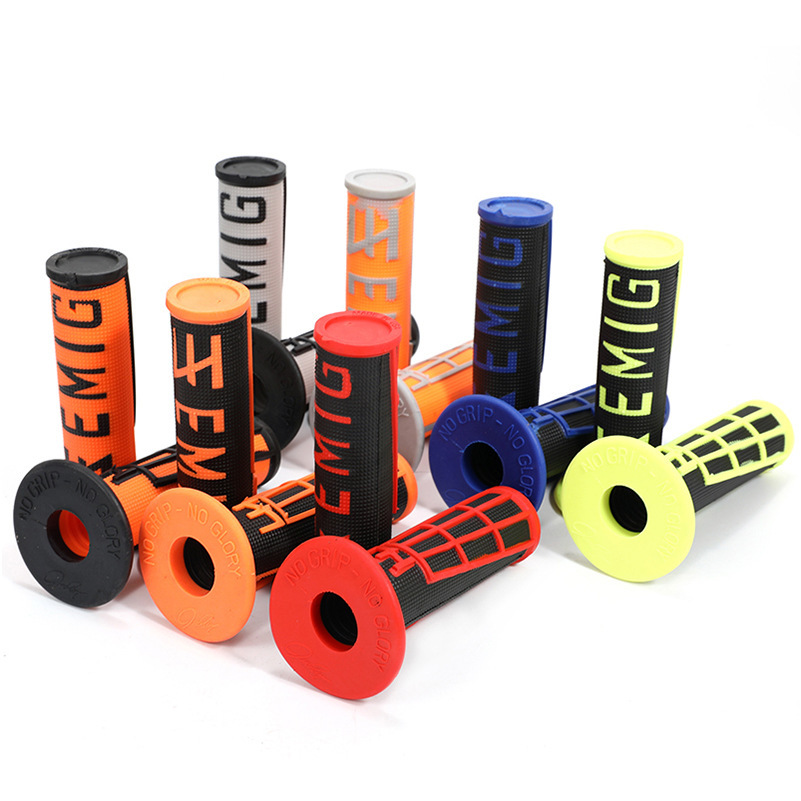 Motorcycle Accessories Handlebar Grips Modified Handlebars Anti-Slip Wear-Resistant Sweat-Proof Handlebar Grips Atv Off-Road Vehicle High-Speed Handlebar Grips