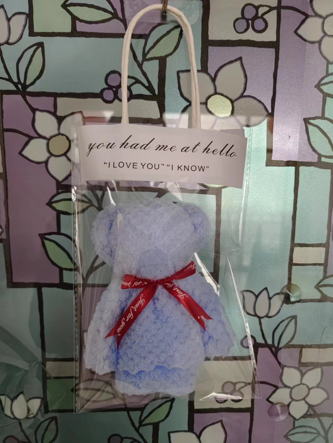 스몰 사이즈 트림 파인애플 블루 + 가방