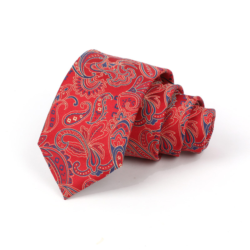 Corbata de hombre jacquard bordado 8CM poliéster seda corbata tejida hombre sentido superior l corbata logo diseño y producción